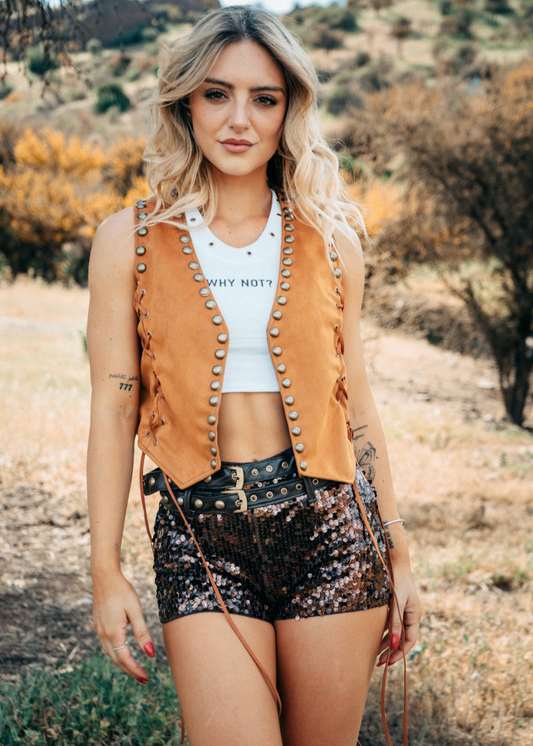 Vest cowboy by Cate Ceccarelli