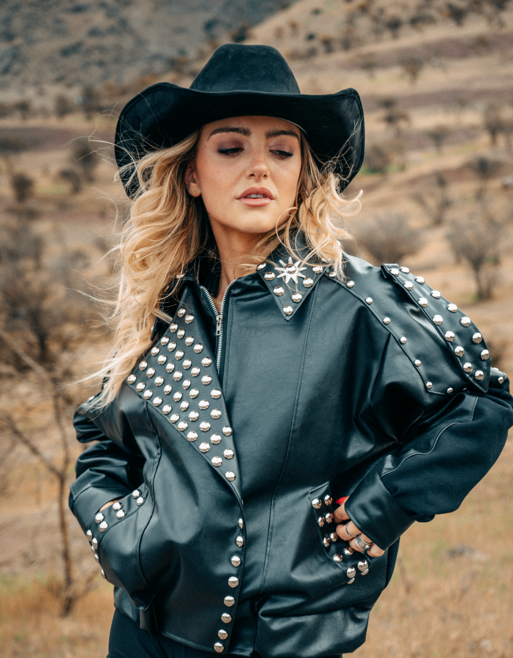 Bomber Jacket Oversize "HATERS GONNA HATE" by Cate Ceccarelli