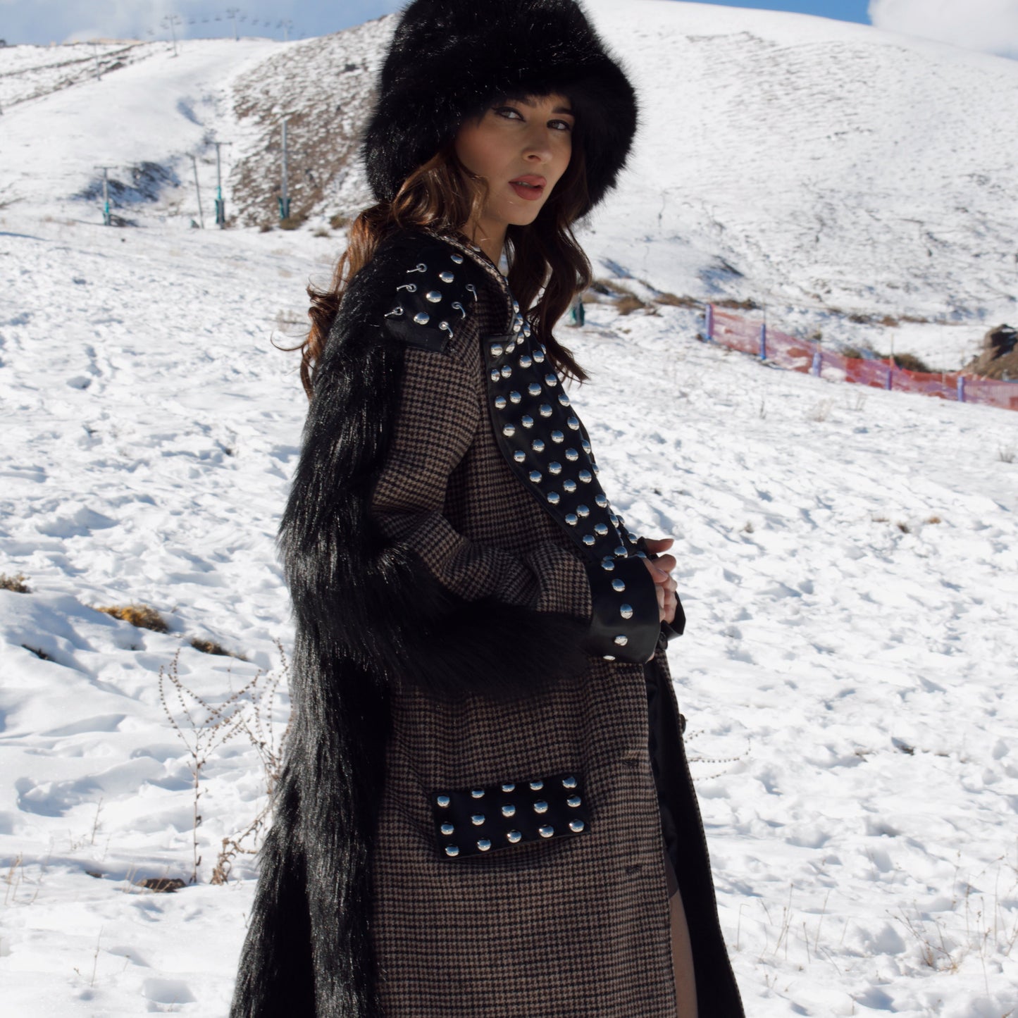 Abrigo Londres Tartan