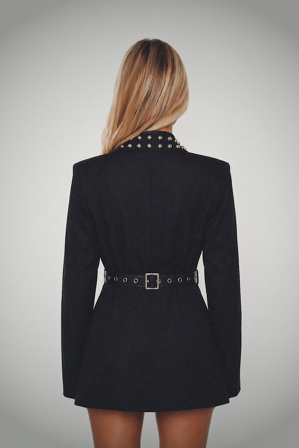 Blazer oversize cintura ajustable Black ( Favoritos de Oriana Marzoli)