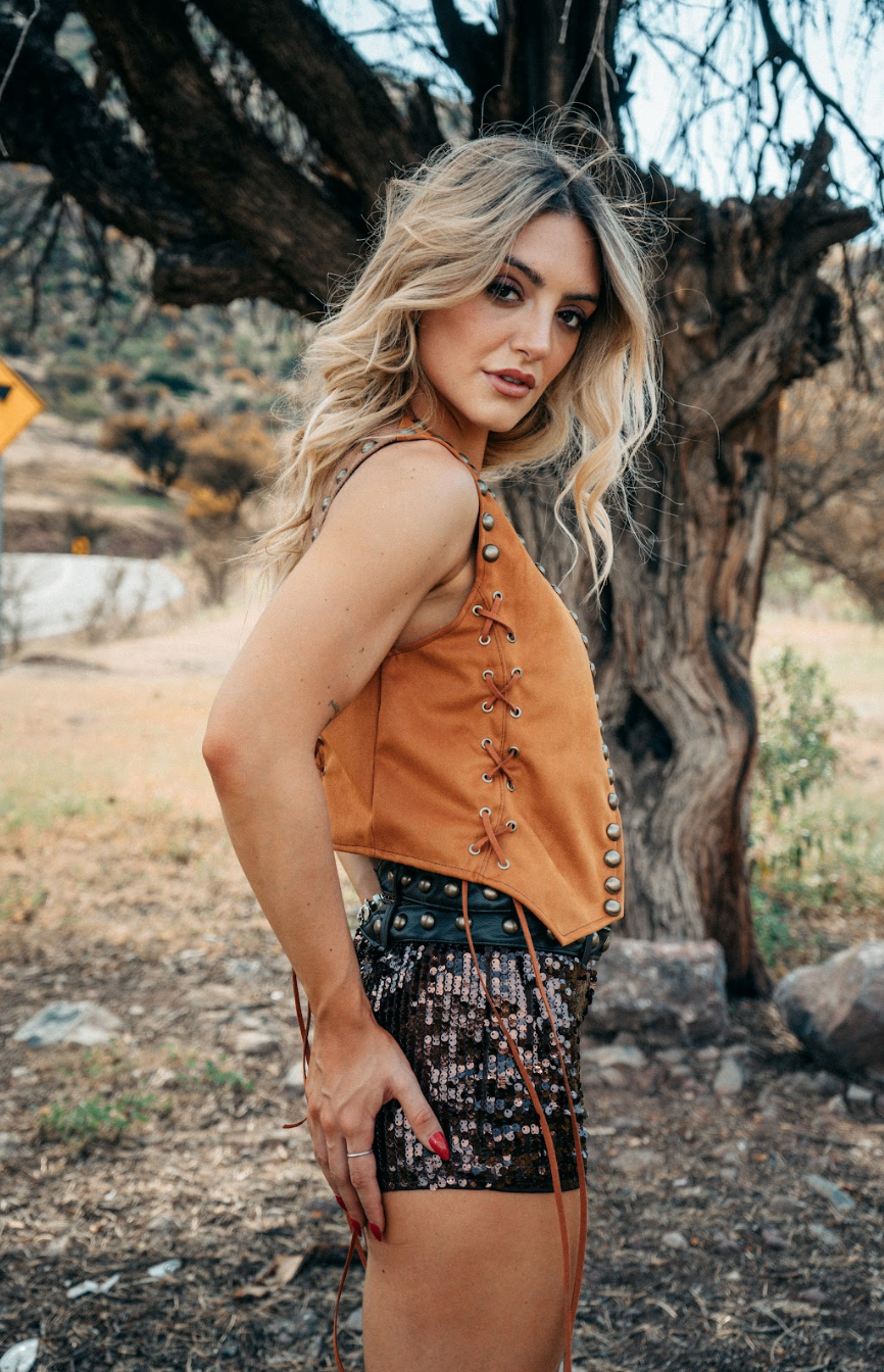 Vest cowboy by Cate Ceccarelli