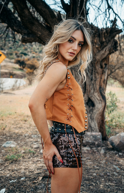 Vest cowboy by Cate Ceccarelli