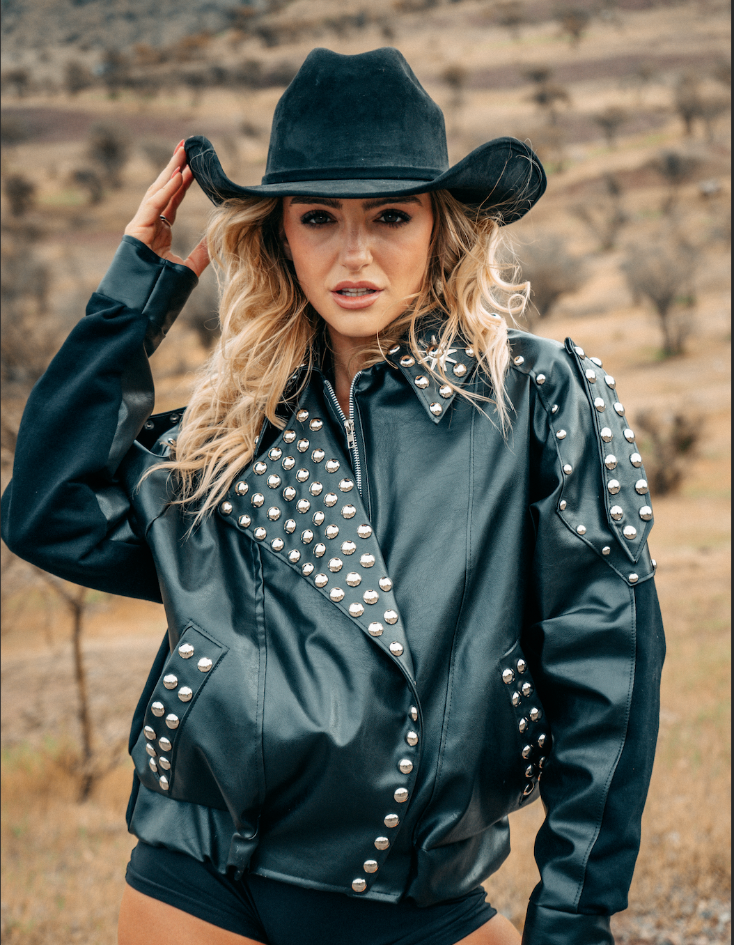 Bomber Jacket Oversize "HATERS GONNA HATE" by Cate Ceccarelli