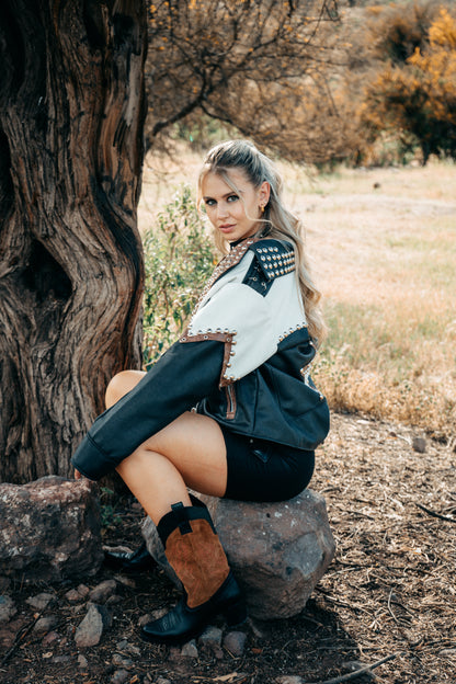 Chaqueta Biker Coachella