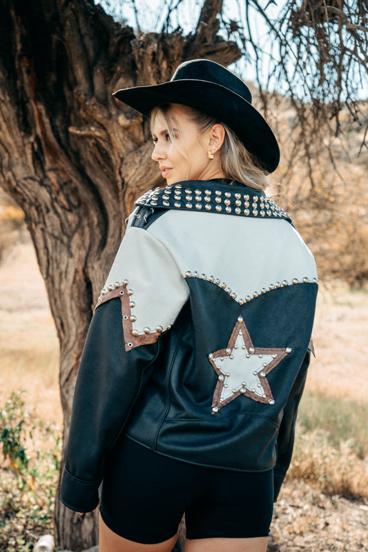 Chaqueta Biker Coachella