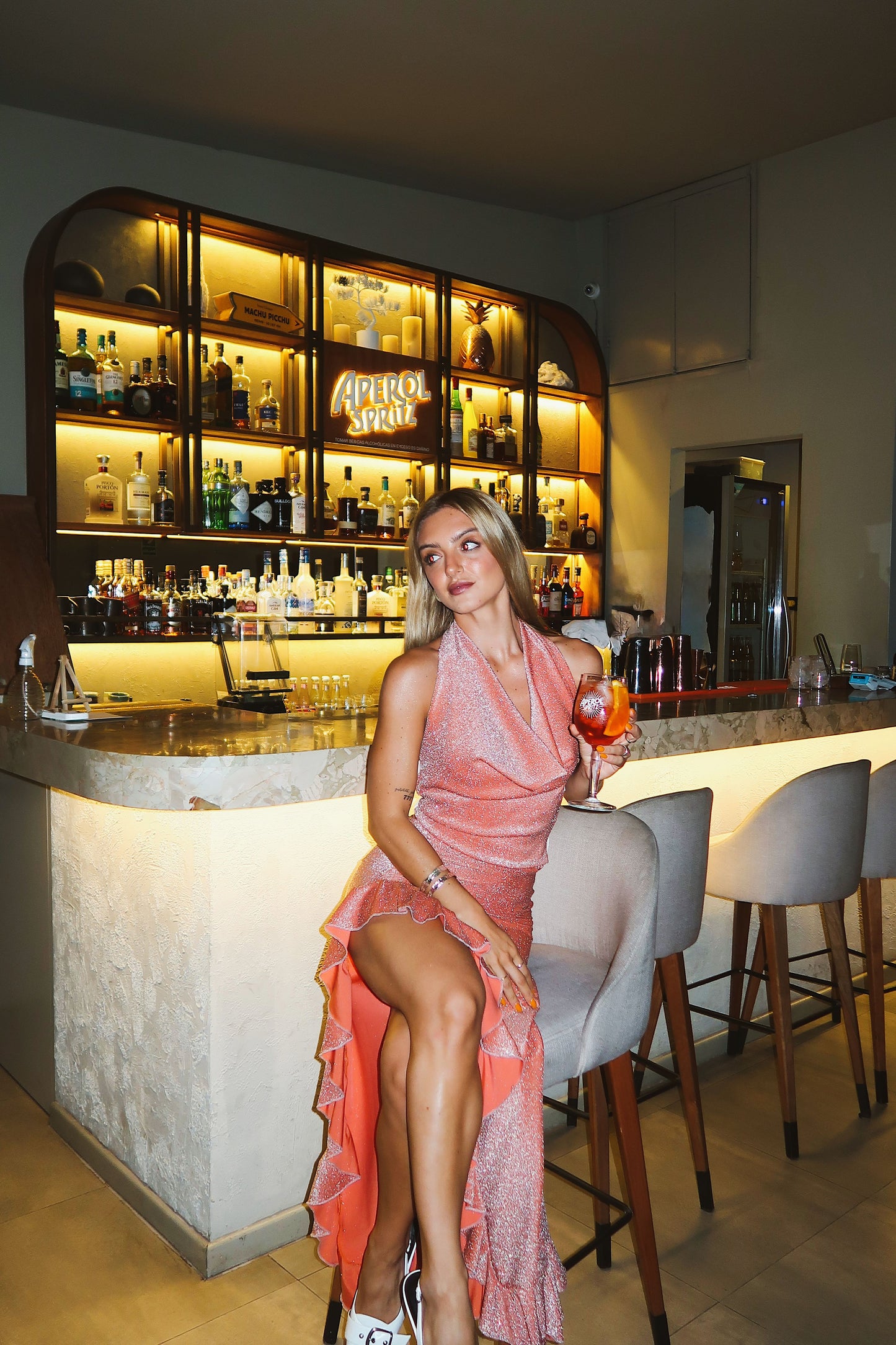 Falda Orange Summer by Cate Ceccarelli