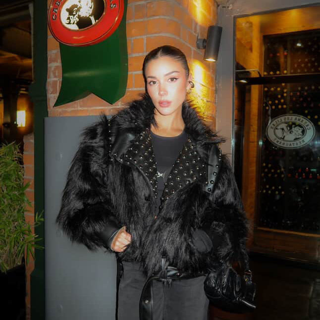 Abrigo Milan black