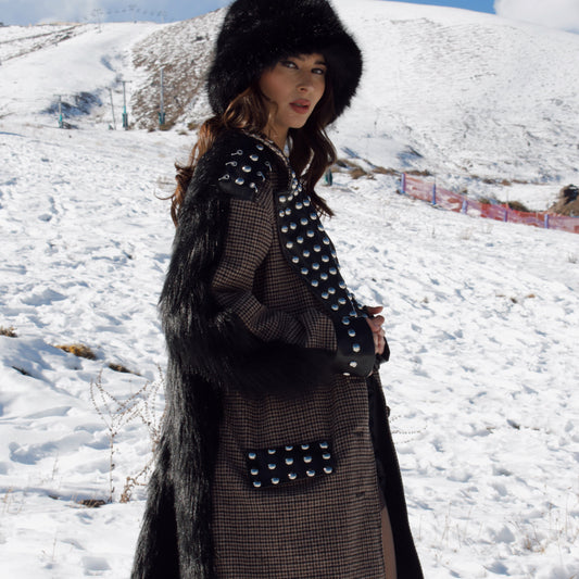 Abrigo Londres Tartan