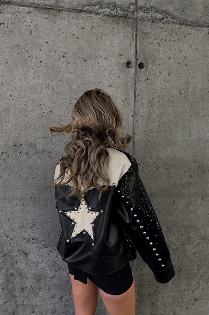 Chaqueta Biker Coachella dark