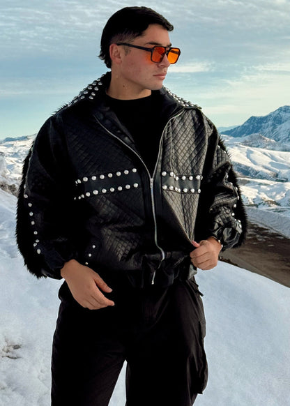 Chaqueta Piel Palermo black edition