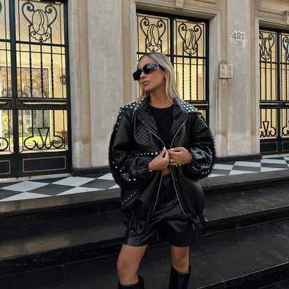 Chaqueta Piel Palermo black edition