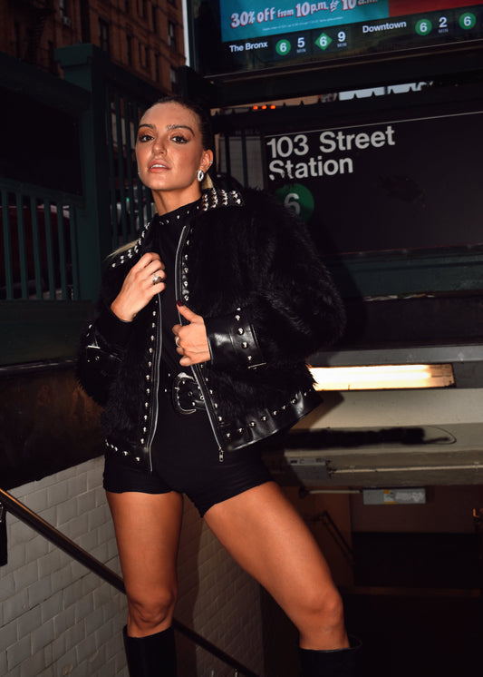 Chaqueta piel by Cate Ceccarelli