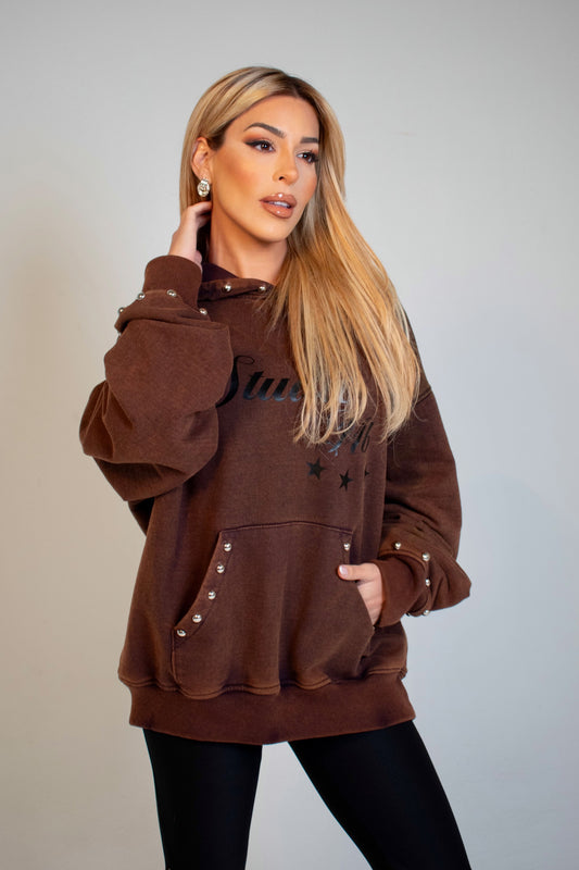 Hoodie Roma Brown (Favoritos de Oriana Marzoli)