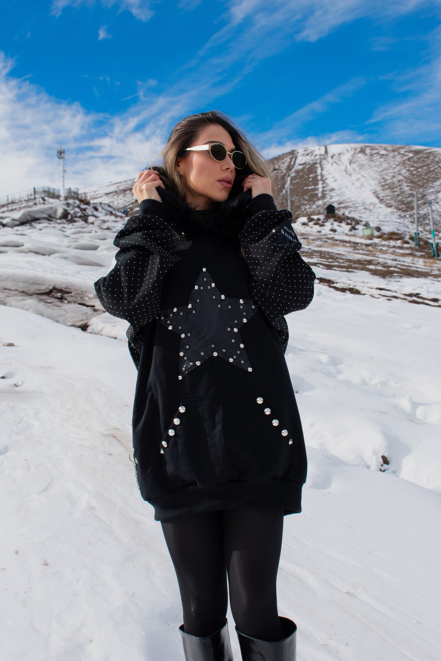 Savage Star hoodie Oversize