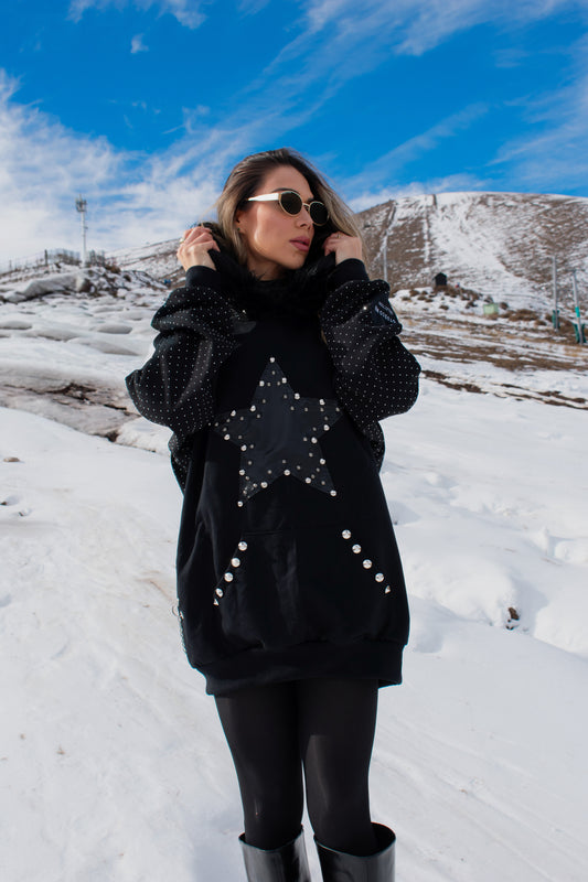 Savage Star hoodie Oversize