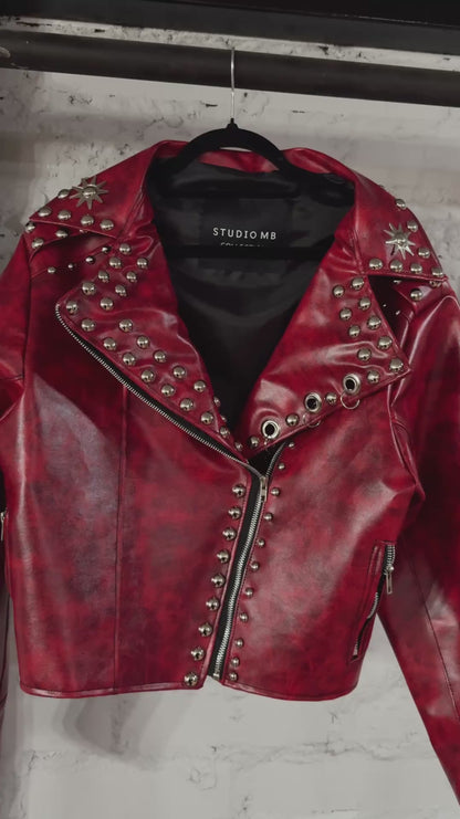 Chaqueta Biker red edition